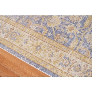 Century Lavender 5.03 ft. x 7.03 ft. Classic Polyester Area Rug