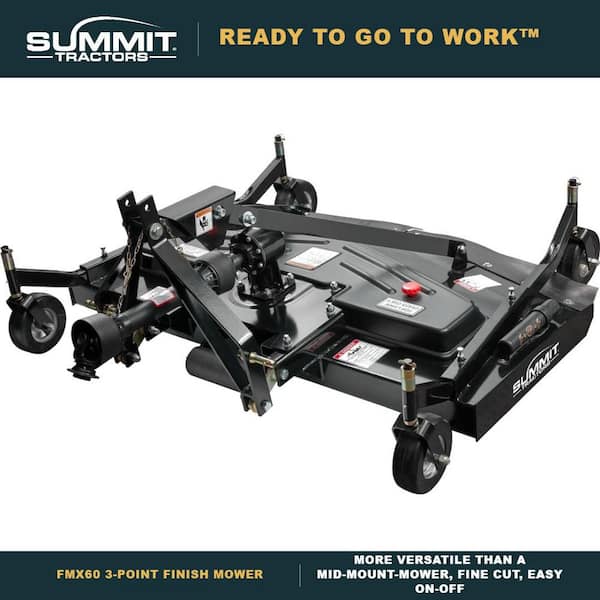 Summit 60 in. 3-Point Finish Mower