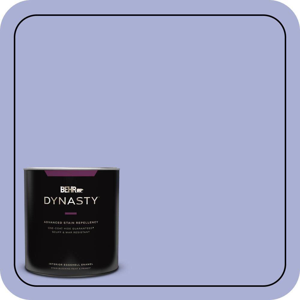1 qt. #MQ4-30 Lavender Wash One-Coat Hide Eggshell Enamel Interior Stain-Blocking Paint & Primer price history on PriceWatchPro