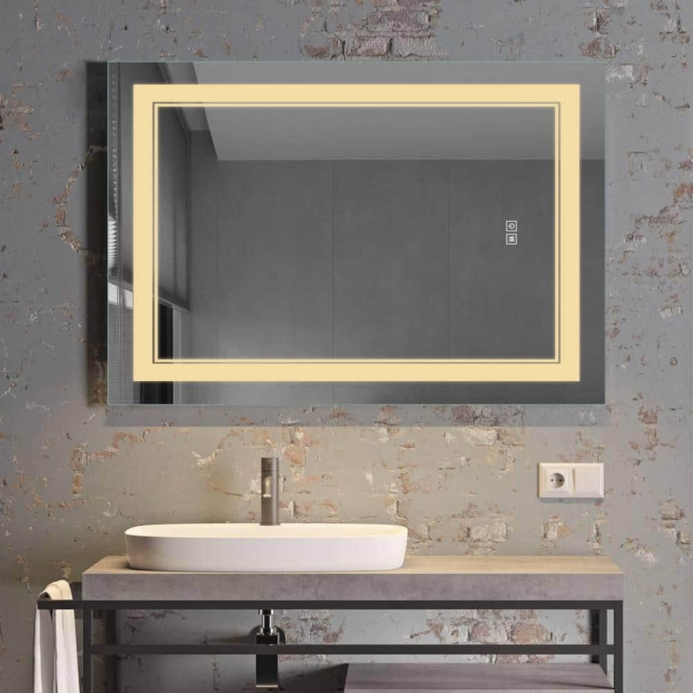 【中古】 Vanity ＆ Happiness Haldolium Premium LED Mirror with 15 G95 Bulbs | Pro Makeup Setup