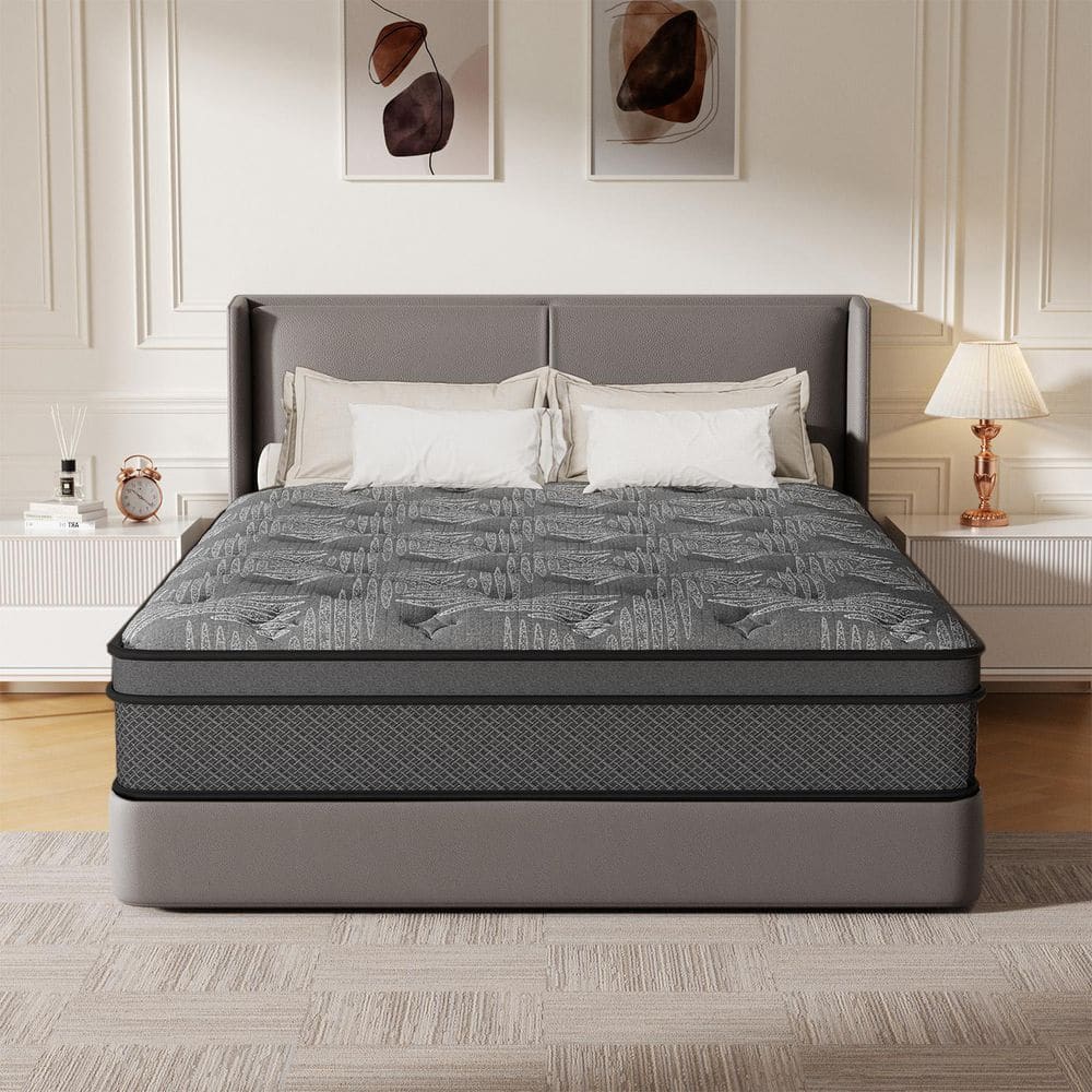 VelaDream Queen Size Firm Hybrid Gel Memory Foam 14 in