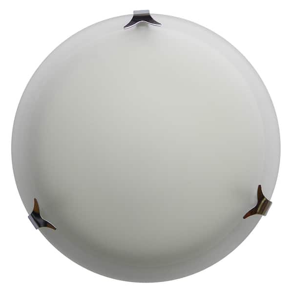 Filament Design 2-Light Chrome Flushmount