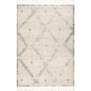 Camilla Moroccan Vintage Ivory 4 ft. x 6 ft. Area Rug