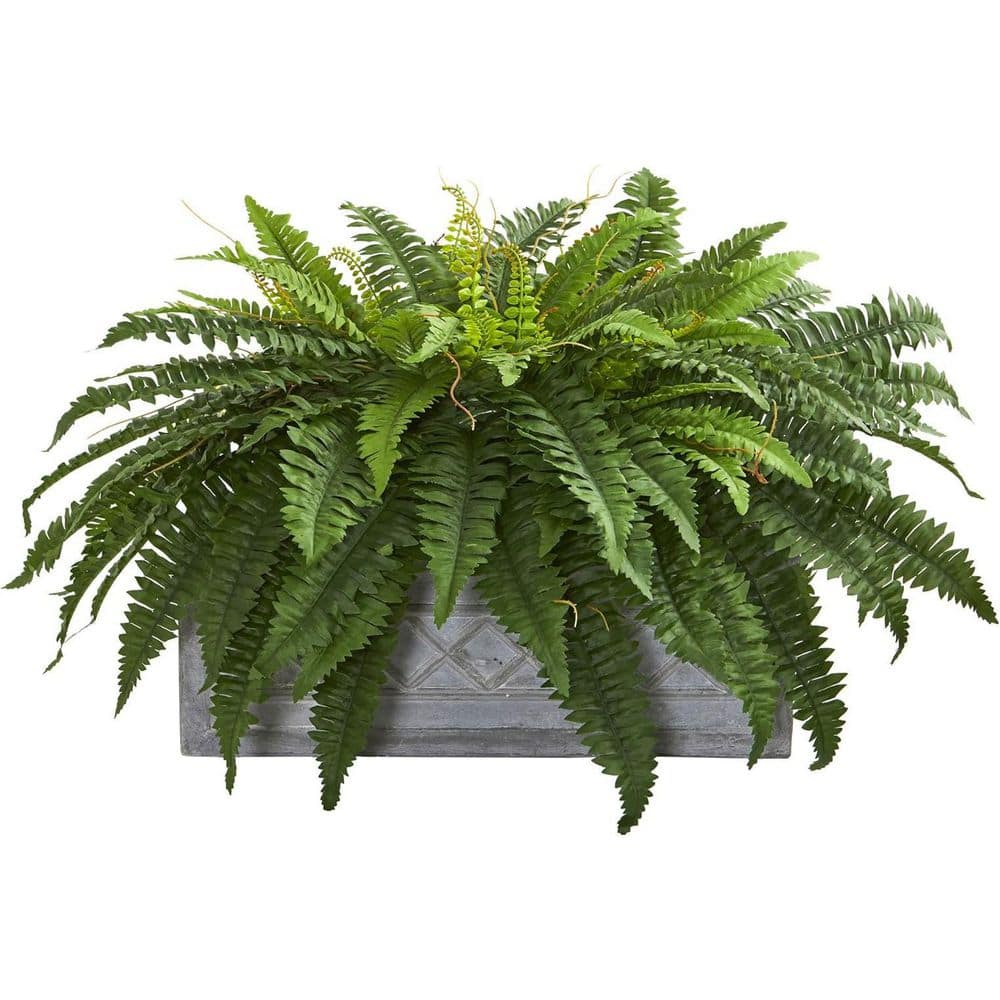 32 in. Green Boston Artificial Fern 1-Pack