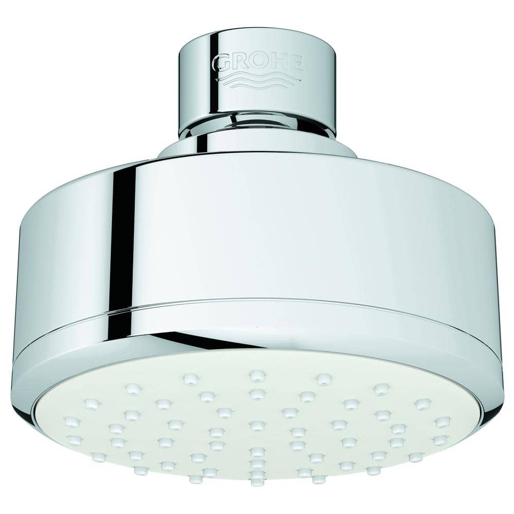 GROHE Tempesta 1Spray 4 in. Single Wall Mount Fixed Rain Shower Head