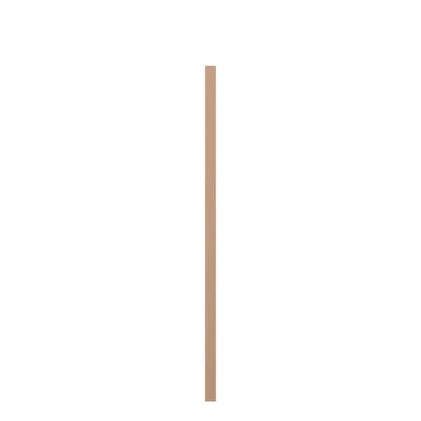 1.25 in. D x 1.25 in. W x 38 in. L Unfinished Poplar Wood Baluster