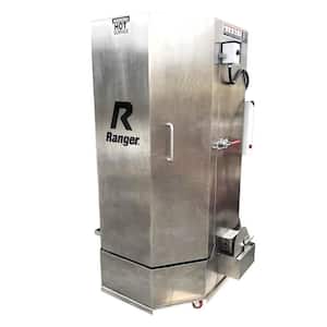 RS-750DS-601 Stainless Steel Spray Wash Cabinet with Dual Heaters & Low-Water Shutoff, 208-230V, 1-Phase, 60hz