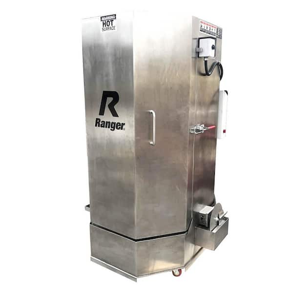 RS-750DS-601 Stainless Steel Spray Wash Cabinet with Dual Heaters & Low-Water Shutoff, 208-230V, 1-Phase, 60hz