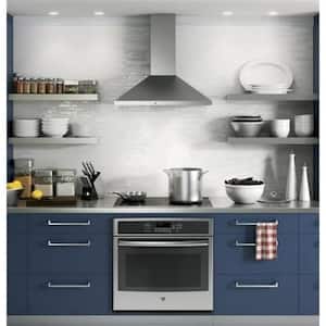 30 in. Convertible Wall-Mount Range Hood with Light in Stainless Steel