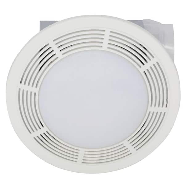 Broan Nutone 100 Cfm Ceiling Bathroom, Ventline 90 Cfm Bathroom Ceiling Exhaust Fan With Light
