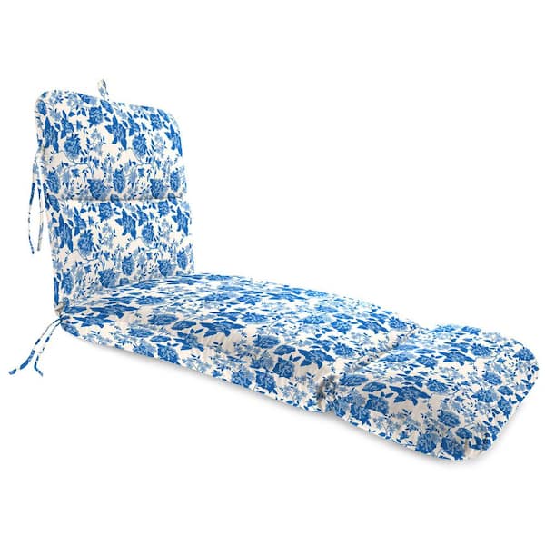 Jordan Manufacturing 74 in. L x 22 in. W x 5 in. T Rectangular Outdoor Chaise Lounge Cushion in Suzie Wetland