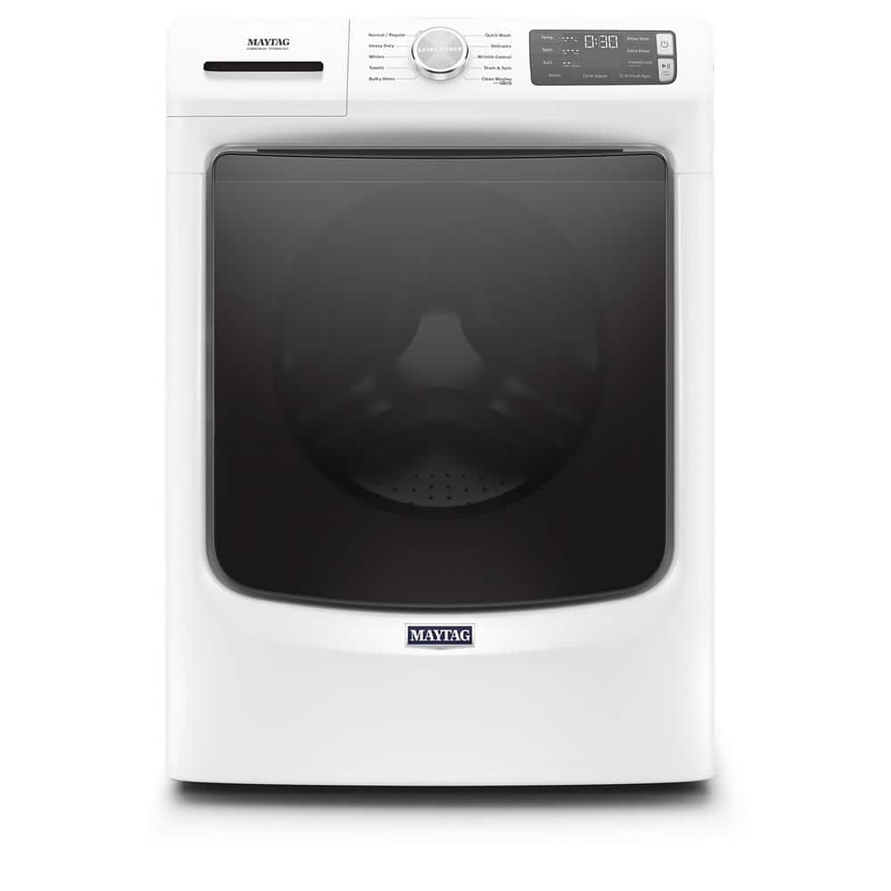 4.5 cu. ft. White Stackable Front Load Washing Machine with 12-Hour Fresh Spin, ENERGY STAR -  Maytag, MHW5630HW