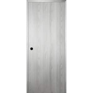 Optima DIY-Friendly 30 in. x 96 in. Right-Hand Solid Composite Core Ribeira Ash Single Prehung Interior Door