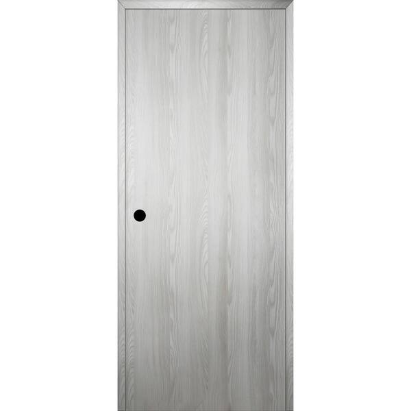 Belldinni Optima DIY-Friendly 30 in. x 96 in. Right-Hand Solid Composite Core Ribeira Ash Single Prehung Interior Door