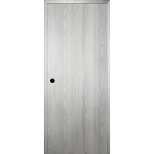 Optima DIY-Friendly 18 in. x 84 in. Right-Hand Solid Composite Core Ribeira Ash Single Prehung Interior Door