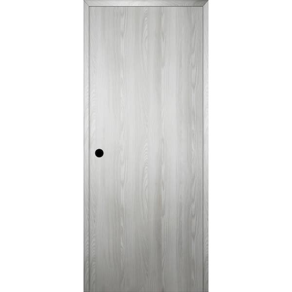 Belldinni Optima DIY-Friendly 18 in. x 84 in. Right-Hand Solid Composite Core Ribeira Ash Single Prehung Interior Door
