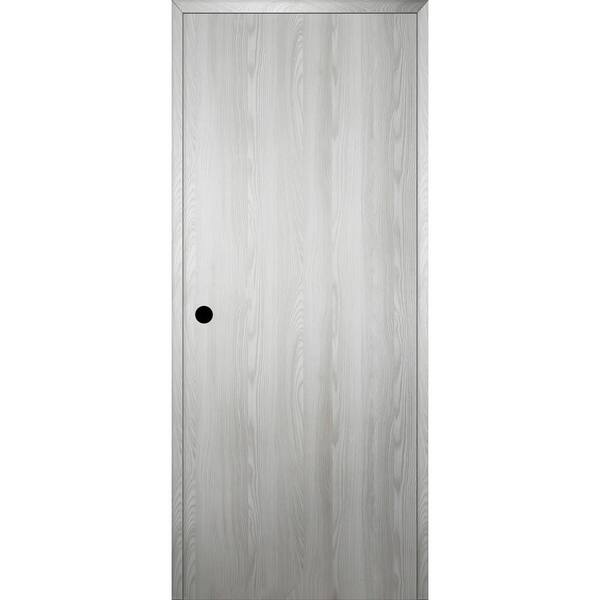 Belldinni Optima DIY-Friendly 28 in. x 96 in. Right-Hand Solid Composite Core Ribeira Ash Single Prehung Interior Door