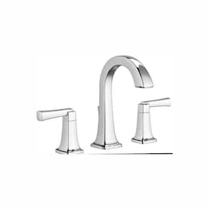 Townsend 8 in. Widespread 2-Handle High-Arc Bathroom Faucet with Speed Connect Drain in Polished Chrome