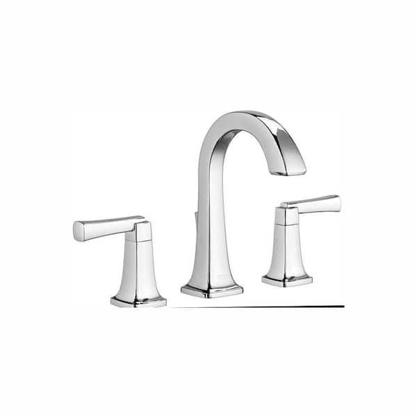 American Standard Townsend 8 in. Widespread 2-Handle High-Arc Bathroom Faucet with Speed Connect Drain in Polished Chrome