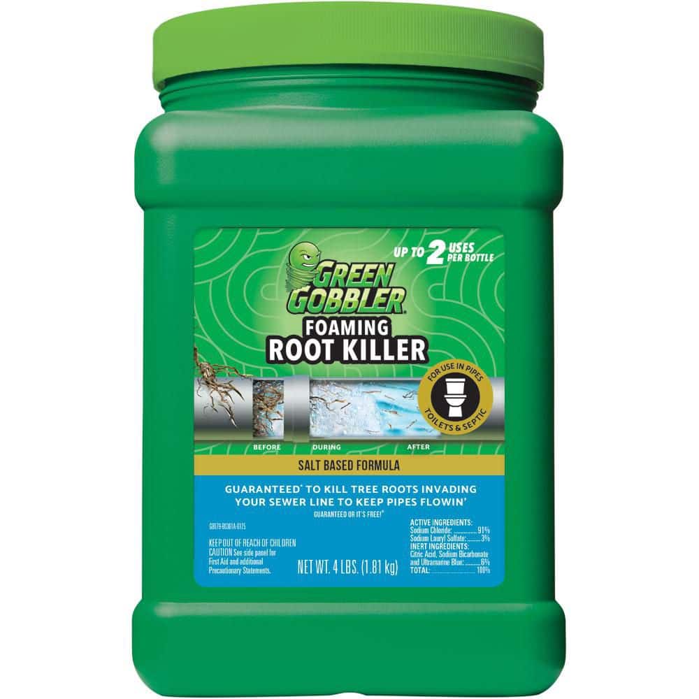 Green Gobbler 4 lbs. Foaming Root Killer G8079 - The Home Depot