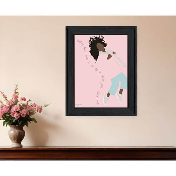 1 Piece Framed Graphic Print Quotes and Sayings 19.00 in. x 15.00 in.