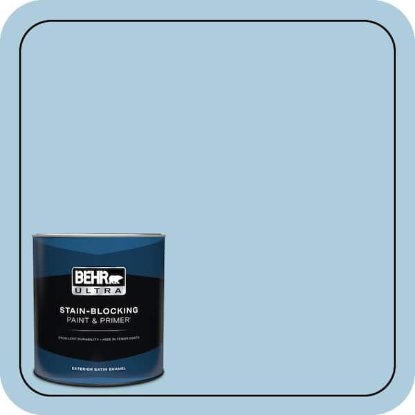 BEHR ULTRA 1 qt. #M500-2 Early September Satin Enamel Exterior Paint & Primer