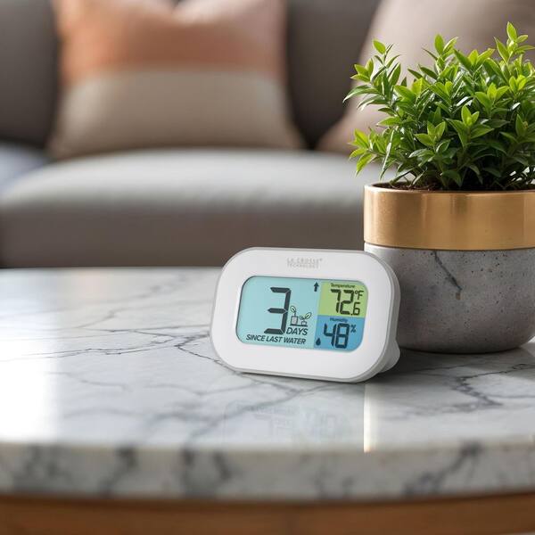 La Crosse Technology Digital Plant Care Watering Timer Alarm with