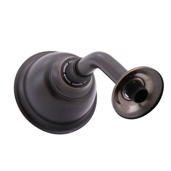 with valve MOEN Banbury Single-Handle 1.75 GPM Tub and Shower Faucet Bronze 