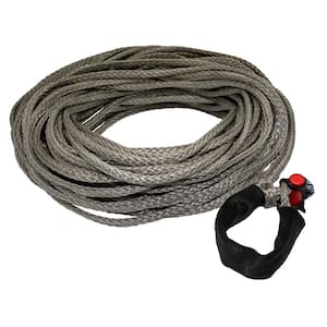 5/16 in. x 125 ft. Synthetic Winch Line with Integrated Shackle