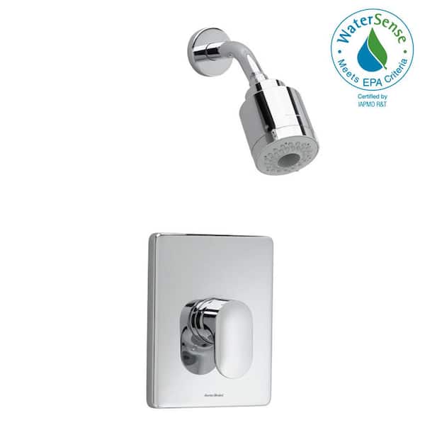American Standard Moments FloWise Pressure Balance 1-Handle Shower Faucet Trim Kit in Polished Chrome (Valve Sold Separately)