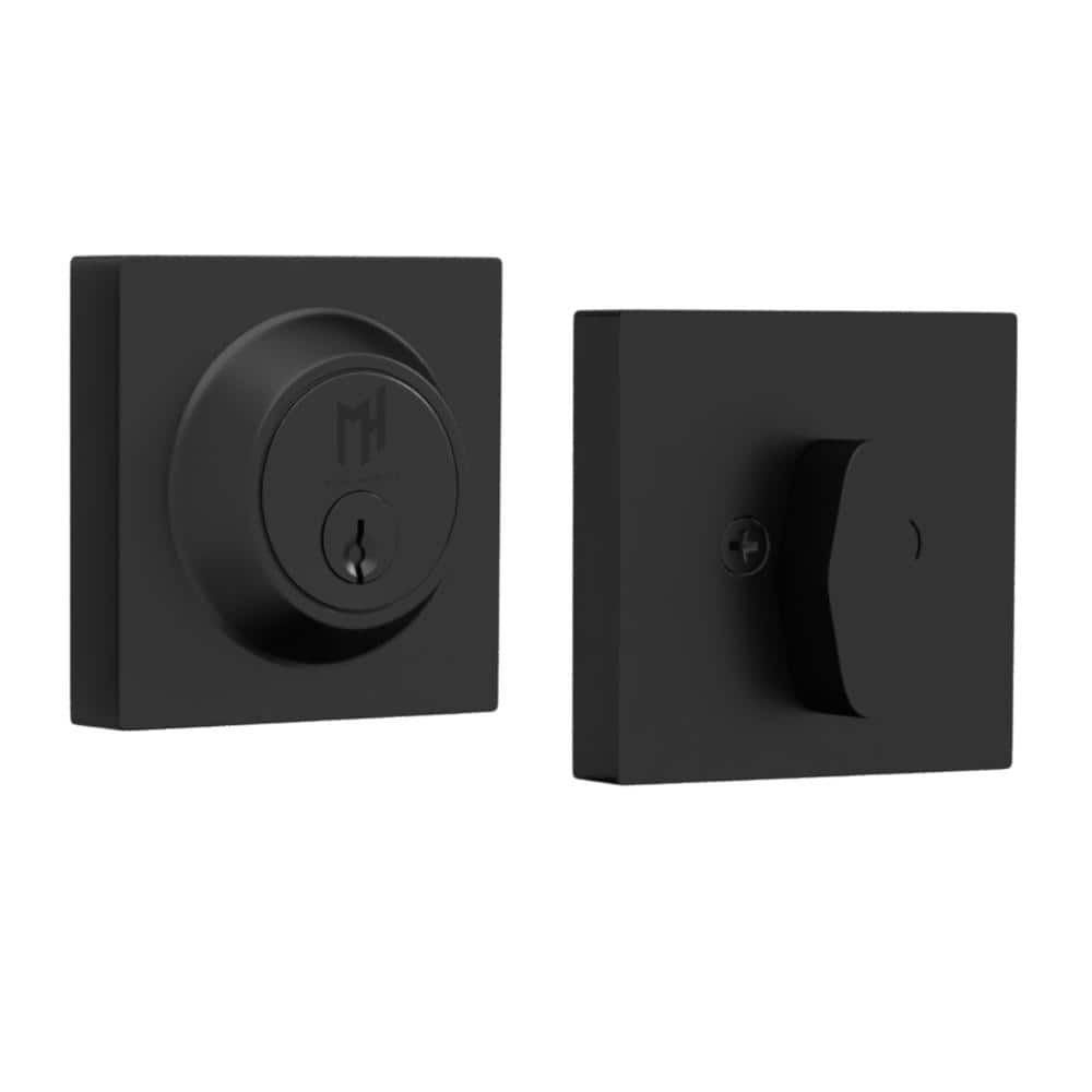 Glamor Heavy Duty Round Entry Deadbolt Lock - Matte Black price history on PriceWatchPro