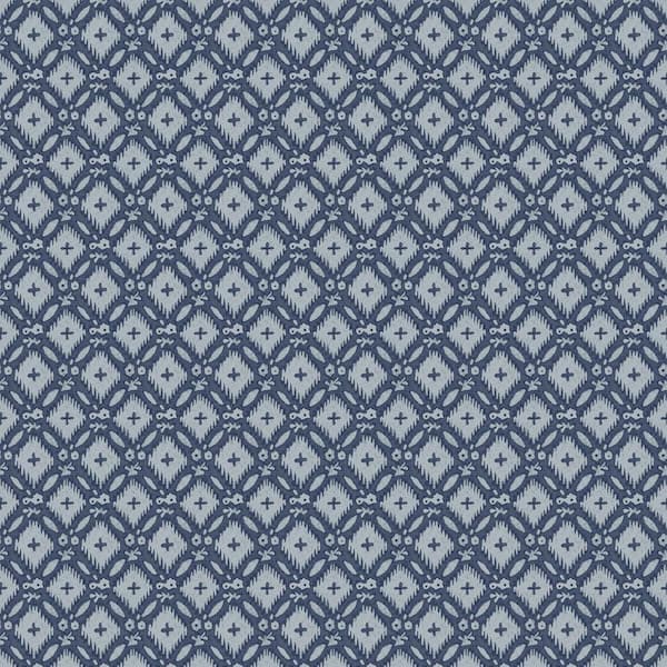 Laura Ashley Whitebrook Dusky Seaspray Blue Non-Woven Paper Removable Wallpaper