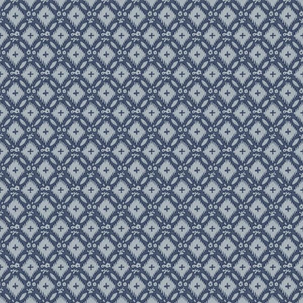 Laura Ashley Whitebrook Dusky Seaspray Blue Removable Wallpaper Sample