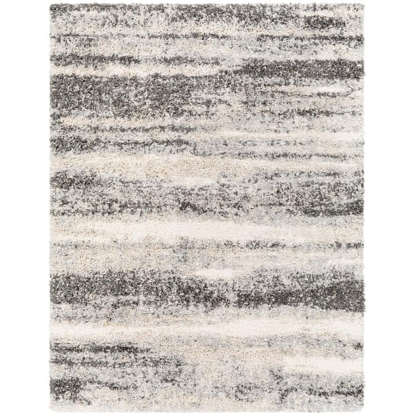 Artistic Weavers Toronto Charcoal/Cream 7 ft. x 9 ft. Indoor Area Rug