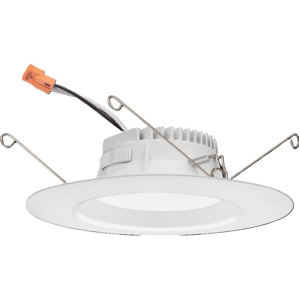 Matte White 6'' LED Recessed Downlight Kit with App Control