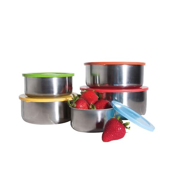 steel food containers with lids