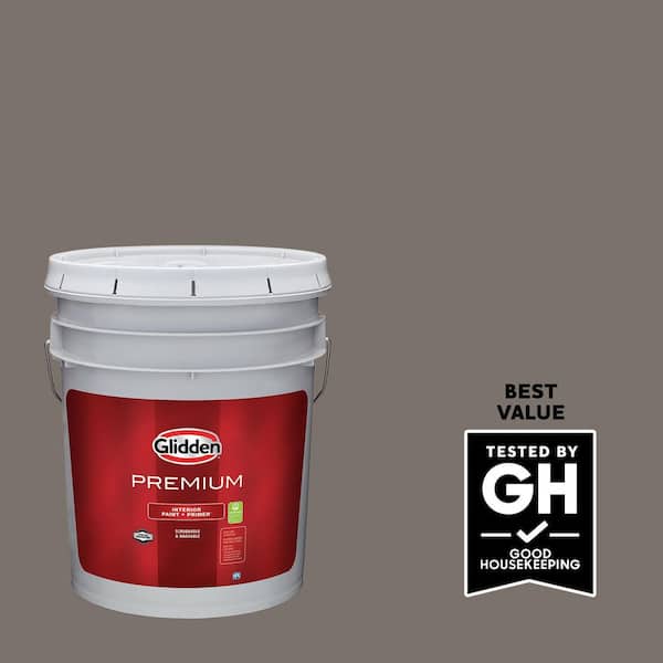 Glidden Premium 5 gal. #PPG1006-6 Deconstruction Satin Interior Latex Paint