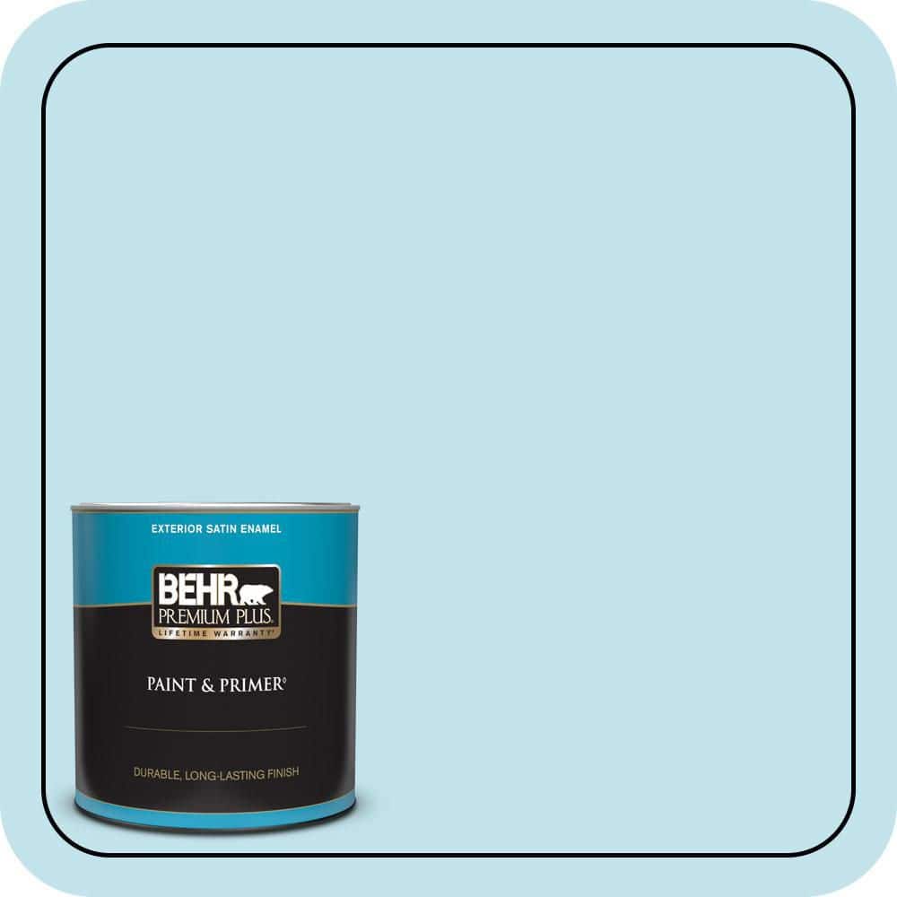 1 qt. #540C-2 Serene Sky Satin Enamel Exterior Paint & Primer price history on PriceWatchPro