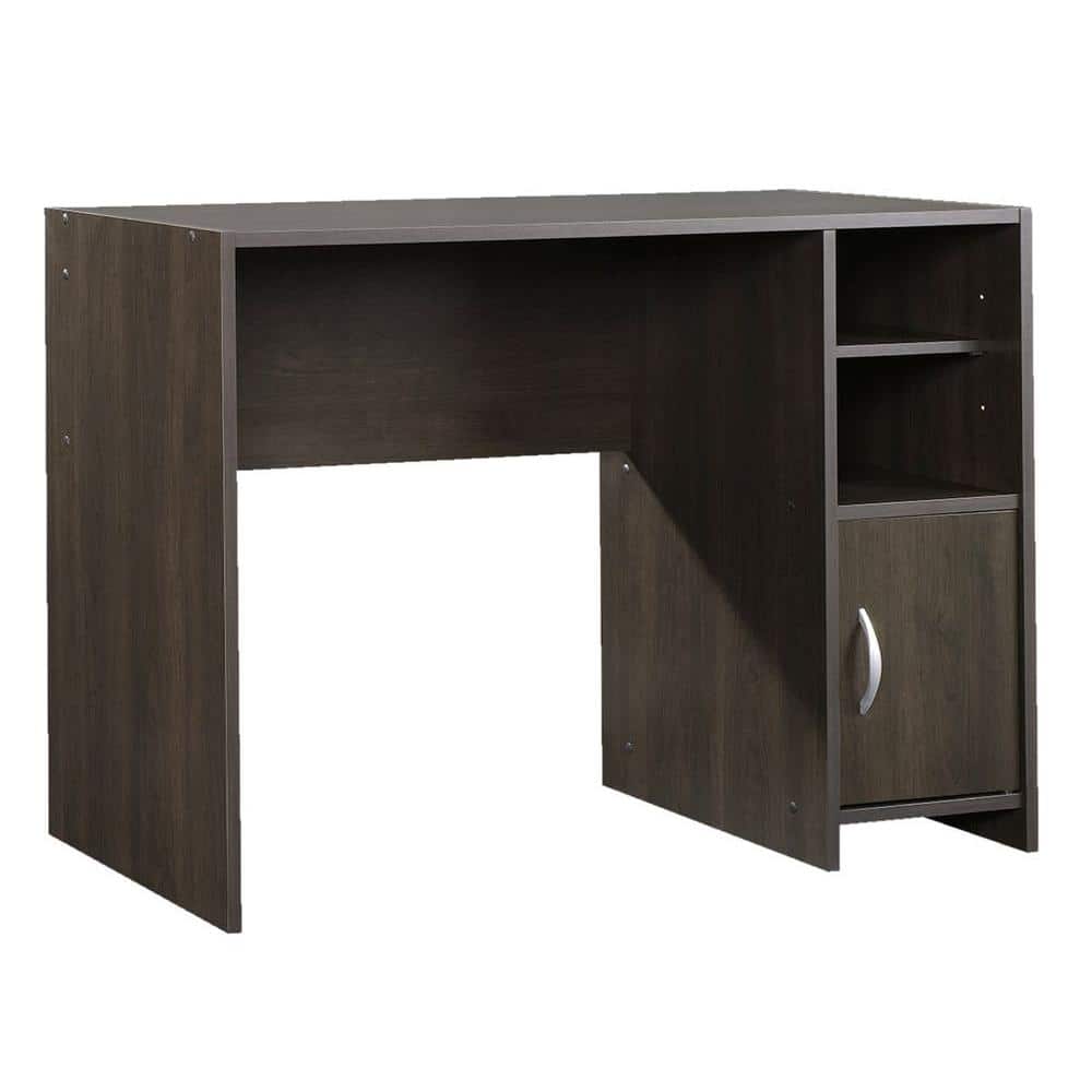 White Wood Desk with Drawer and Filing Cabinet
