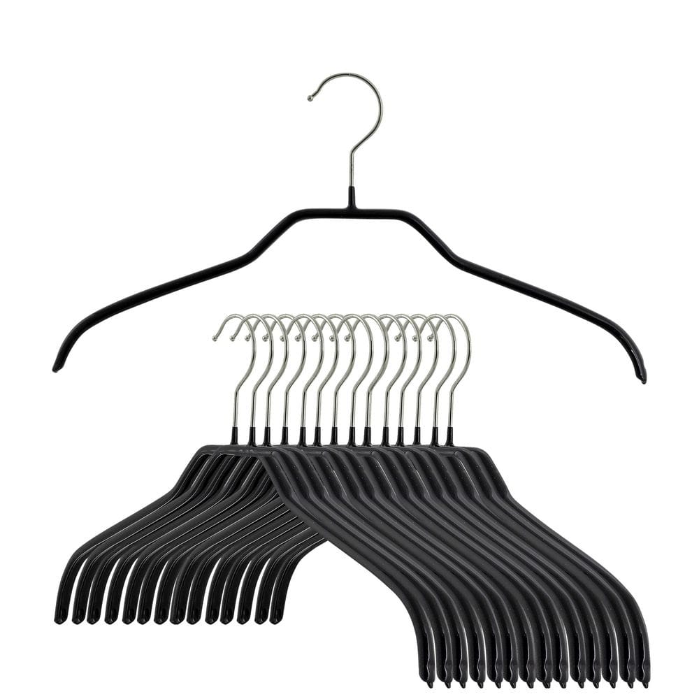 Mawa, 41F Silhouette Steel Anti-Slip Clothing Hanger, Set of 15, Black price history on PriceWatchPro