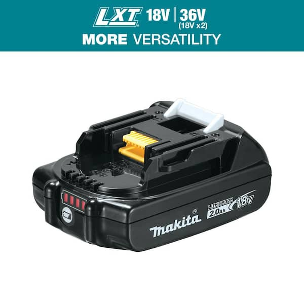 Makita 18V LXT Lithium-Ion Compact Battery Pack 2.0Ah with Fuel Gauge