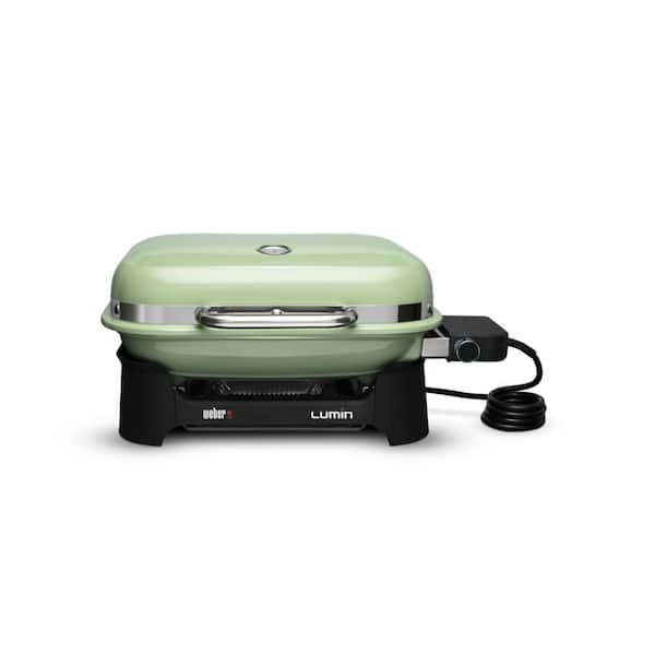 Weber 91070901 Lumin Compact Electric Grill in Light Green - 1