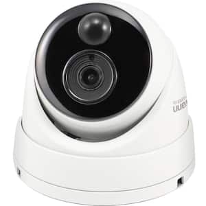 4K NVR Dome IP Hardwired Camera with Face Recognition