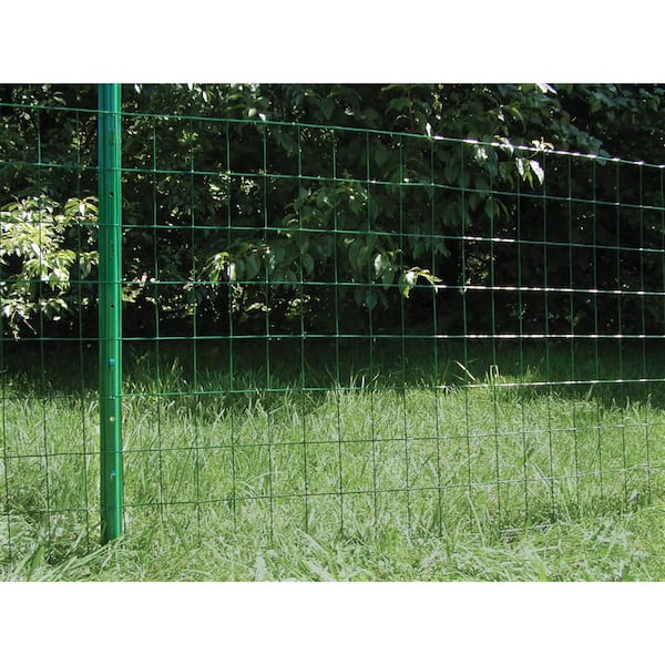 YARDGARD 2 in. x 4 in. Mesh x 4 ft. x 50 ft. 14-Gauge Zinc-Coated PVC Coated Welded Wire Fence