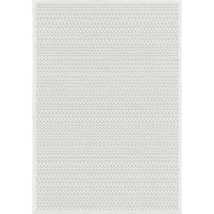 Quail Hollow Off-White 5 ft. x 8 ft. Indoor/Outdoor Area Rug