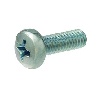 #8-32 x 1-1/2 in. Combo Round Head Stainless Steel Machine Screw (20-Pack)