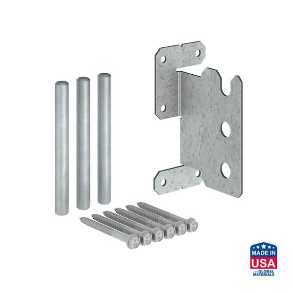 Simpson Strong-Tie 12-Gauge ZMAX Galvanized Concealed Joist Tie with (3) Long Pins