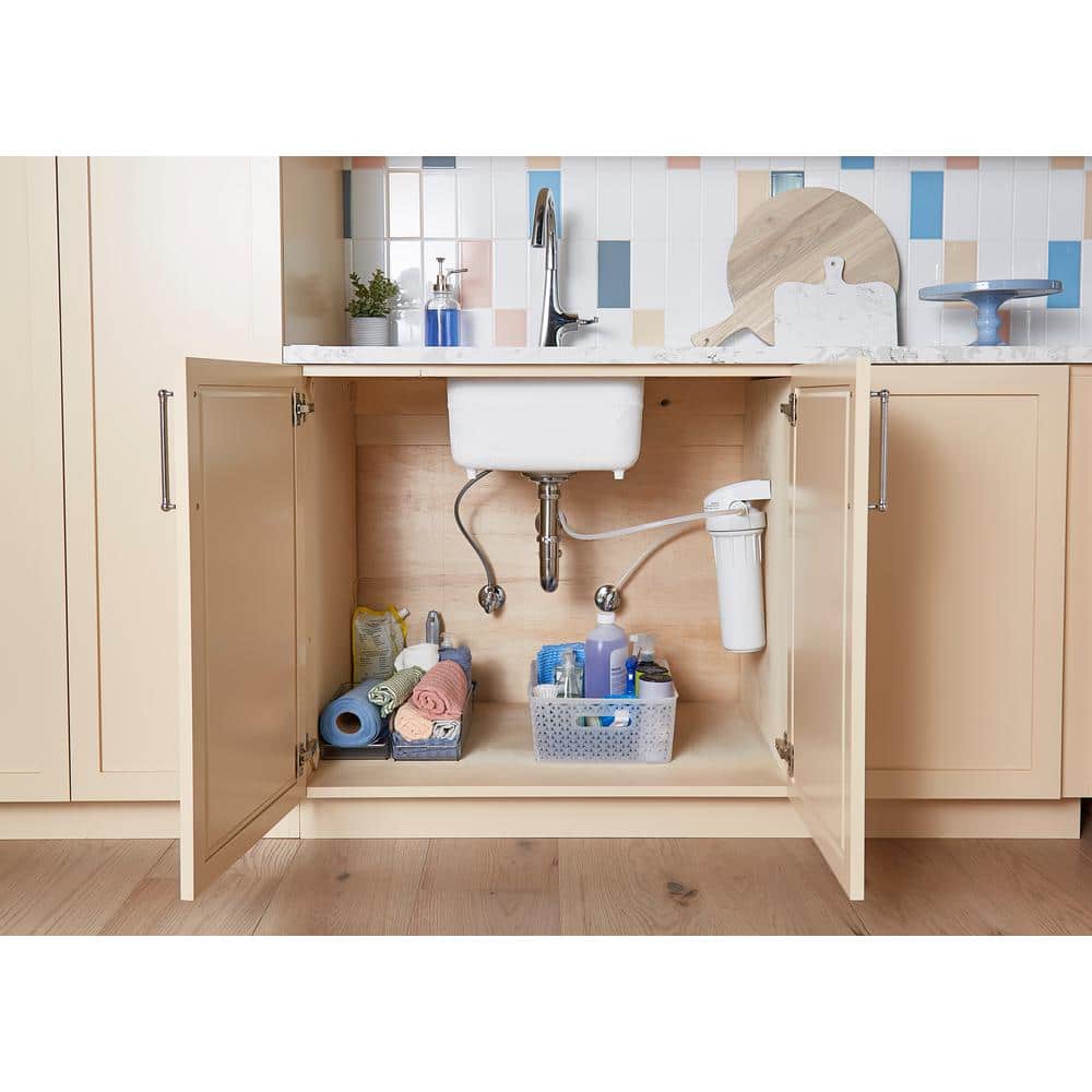 White Carbon Spun Fiber Under-Sink Water Filtration System