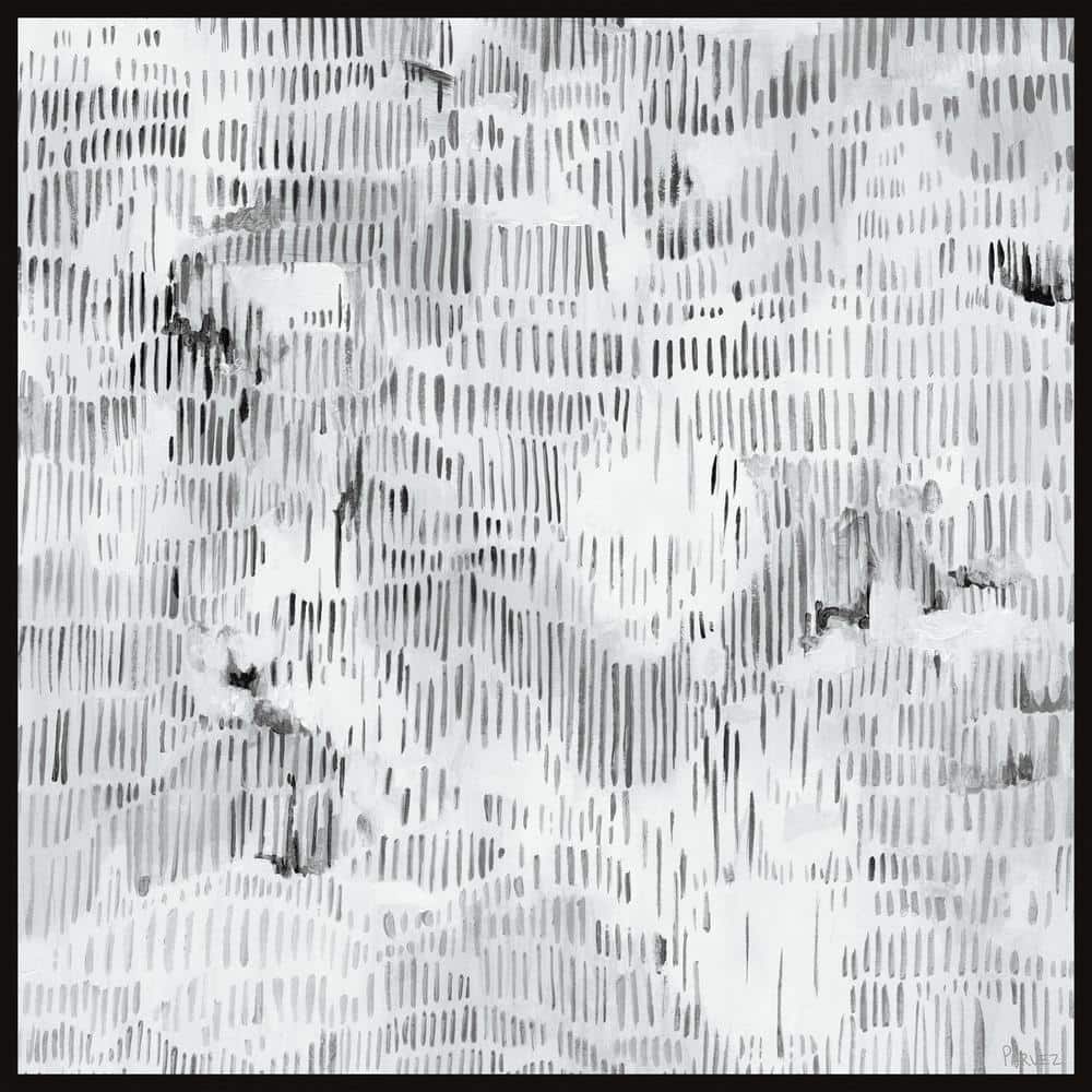Relative Magnitude by Parvez Taj Floater Framed Canvas Abstract Art Print 2