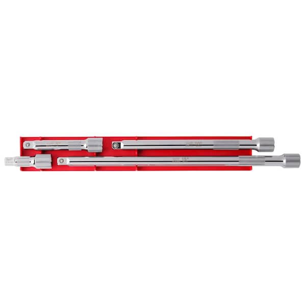 Milwaukee 1/2 in. Drive Extension Set (4-Piece) 48-22-9342 - The